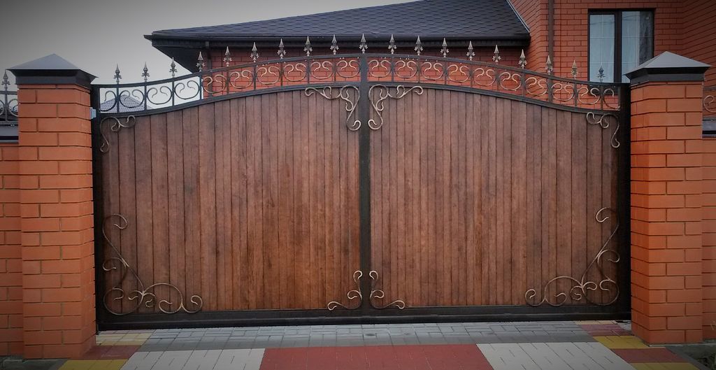 Купить простые ворота для дома: советы по выбору, установке и уходу в щербинке от 32586 руб | Титанзабор