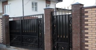 Купить распашные ворота кованные Щербинка, цена от 4736 руб.