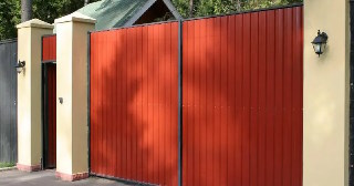 Купить ворота из профнастила Щербинка, цена от 4023 руб.